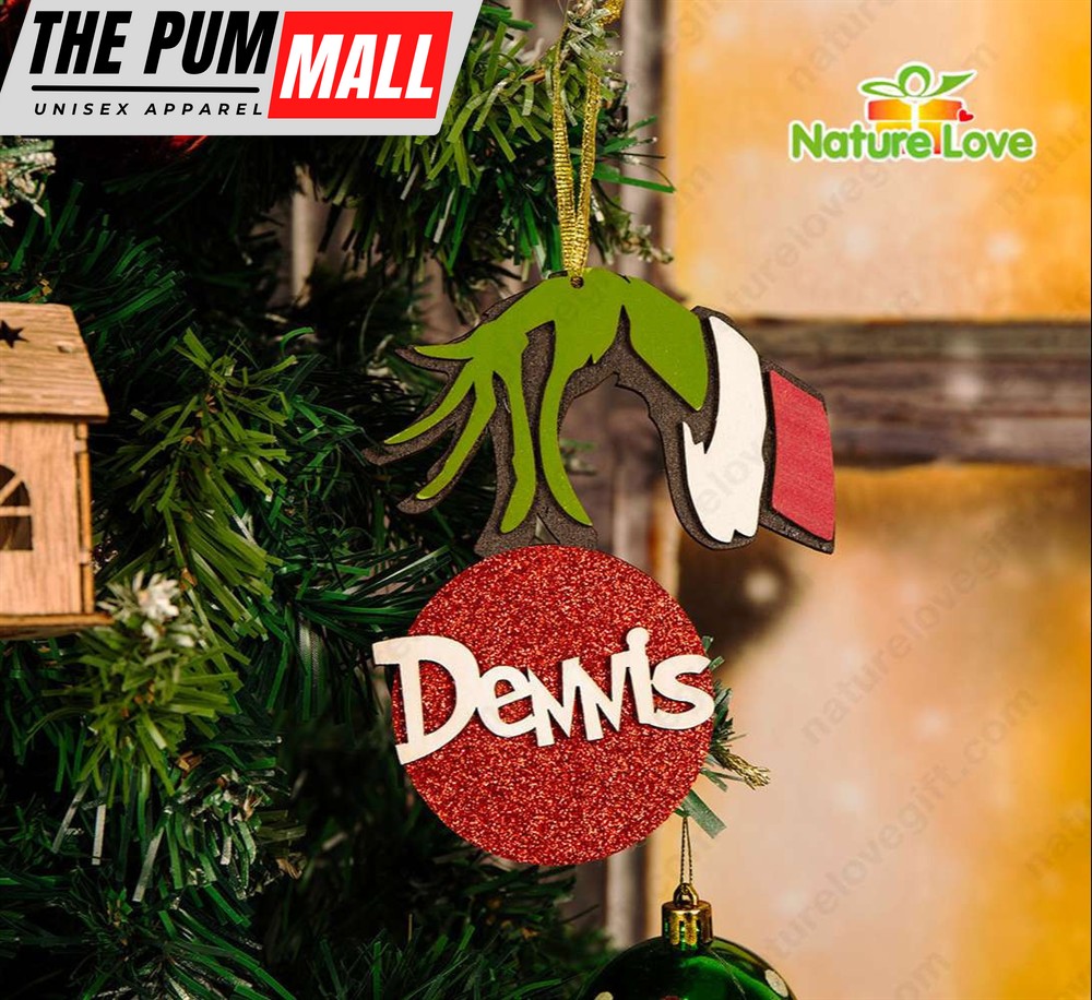 Personalized Grinch Family Christmas Ornament With Name Xmas Gift for Family’s Members Limited Edition