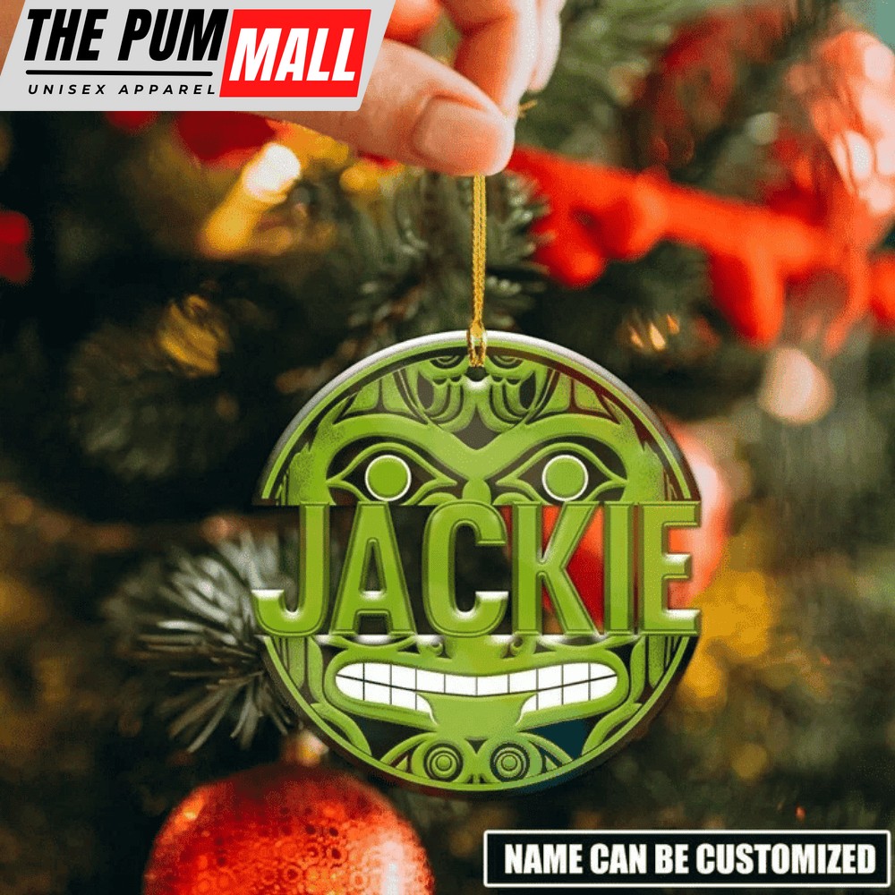 Personalized Haida Art Christmas Ornament Tree Christmas Decoration Limited Edition