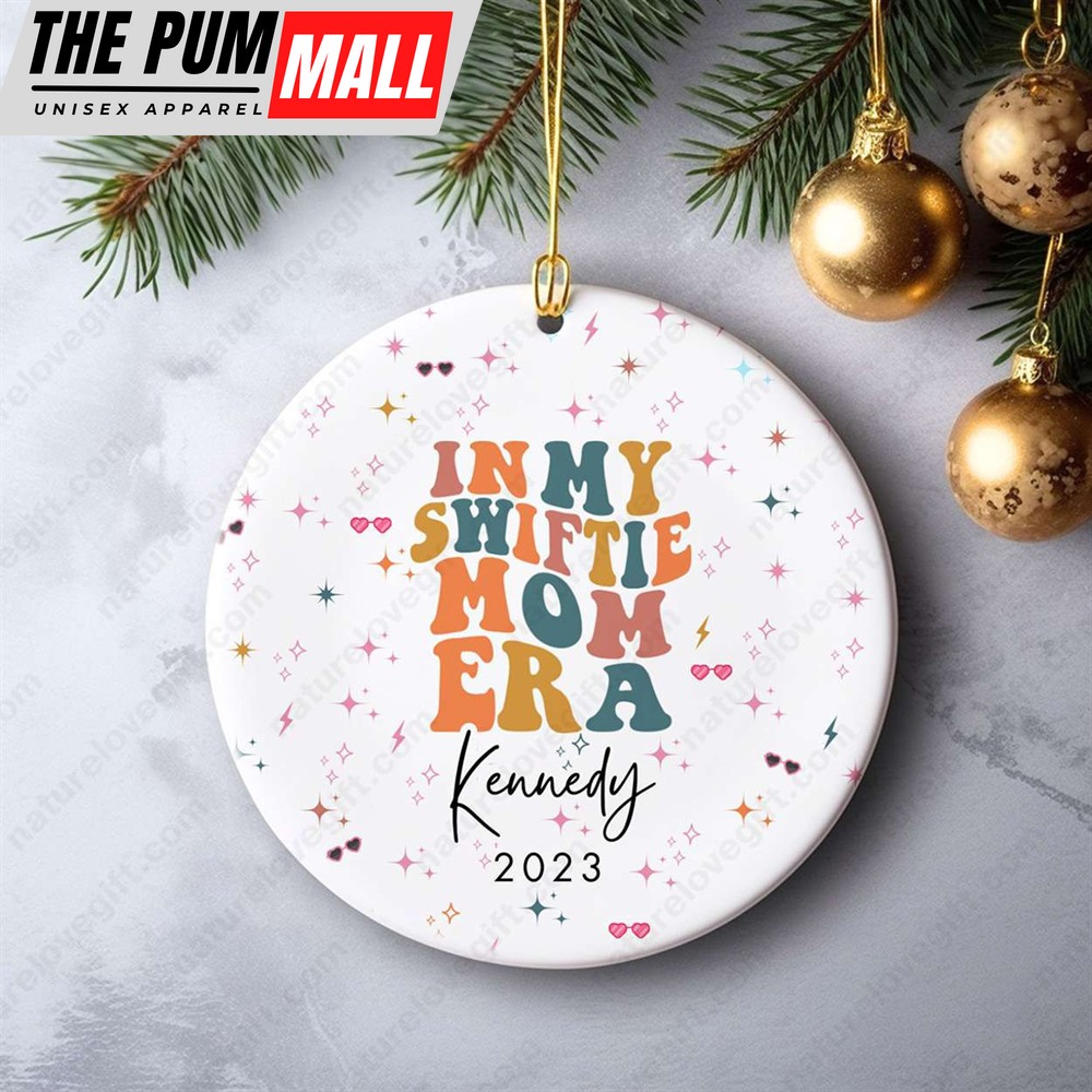 Personalized In My Swiftie Mom Era Taylor Swift Ornament Limited Edition