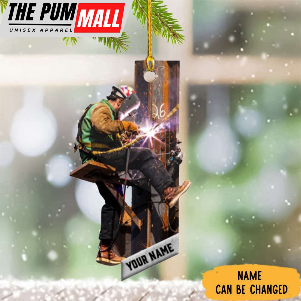 Personalized Ironworker Christmas Ornament Christmas Tree Decoration Ideas 2023 Limited Edition