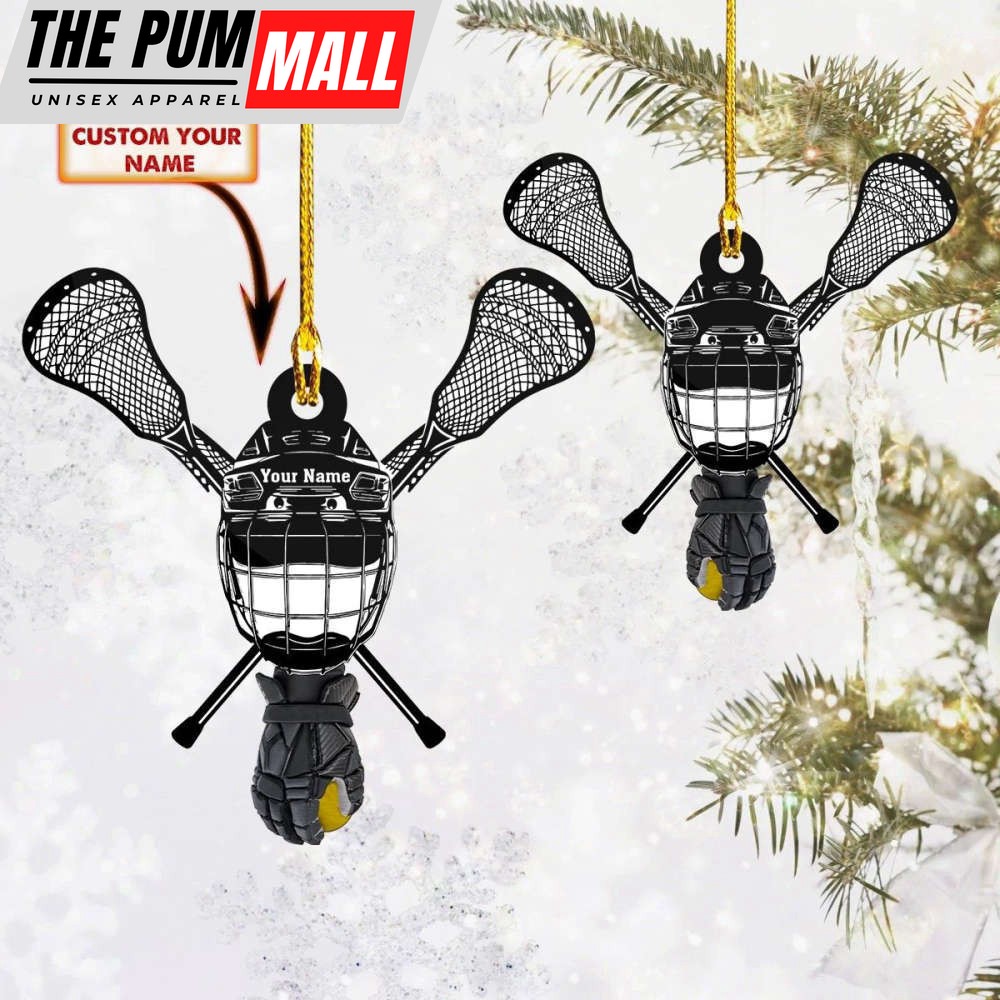 Personalized Lacrosse Ornament Lacrosse Christmas Ornament Decoration Gifts Limited Edition