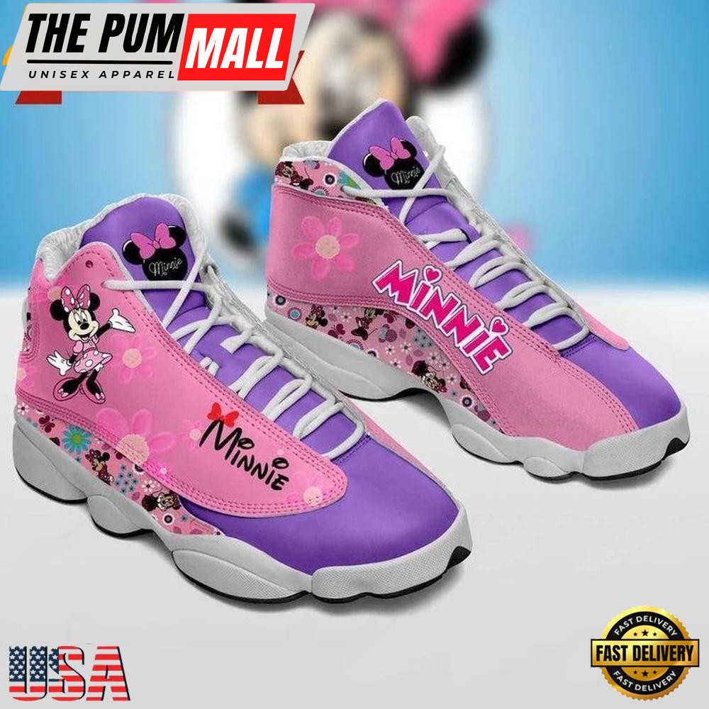 Personalized – Minnie Mouse Custom Minnie Disney Jd13 Sneaker Shoes