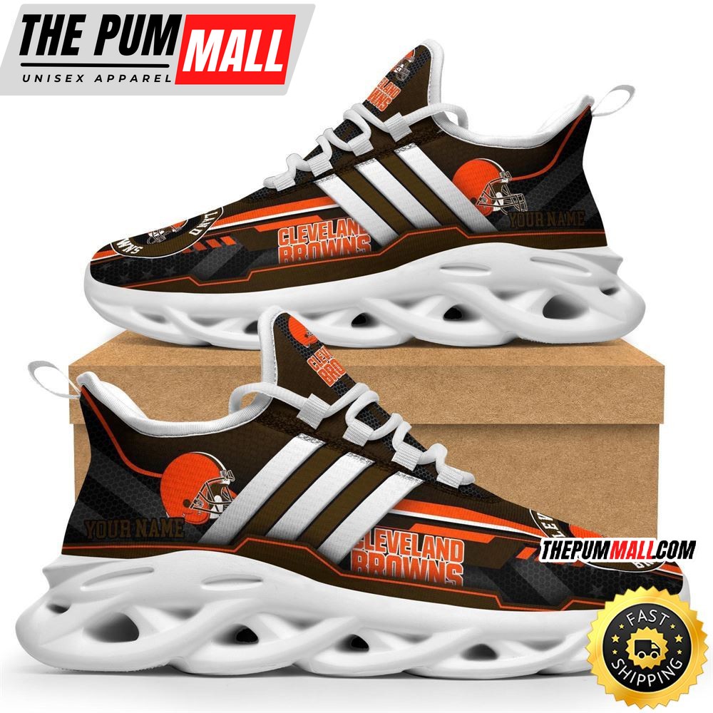 Personalized NFL Cleveland Browns Sneaker Max Soul Shoes The Perfect sports Gift For Fans
