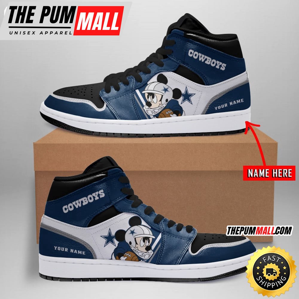 Personalized NFL Dallas Cowboys Air Jd 1 Shoes Original Air Jd Collection