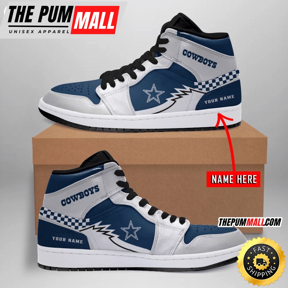 Personalized NFL Dallas Cowboys Air Jd 1 Shoes Timeless Jordan 1 Series