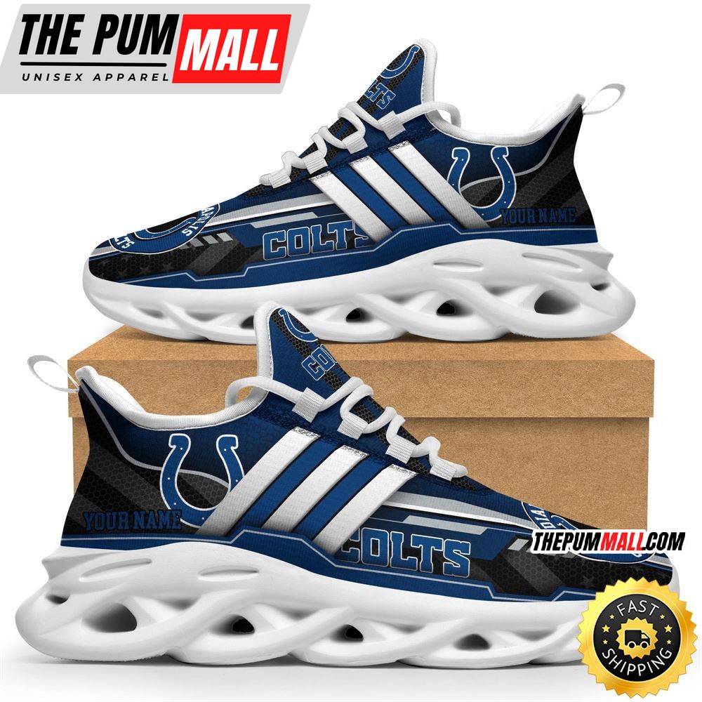 Personalized NFL Indianapolis Colts Sneaker Max Soul Shoes The Perfect sports Gift For Fans