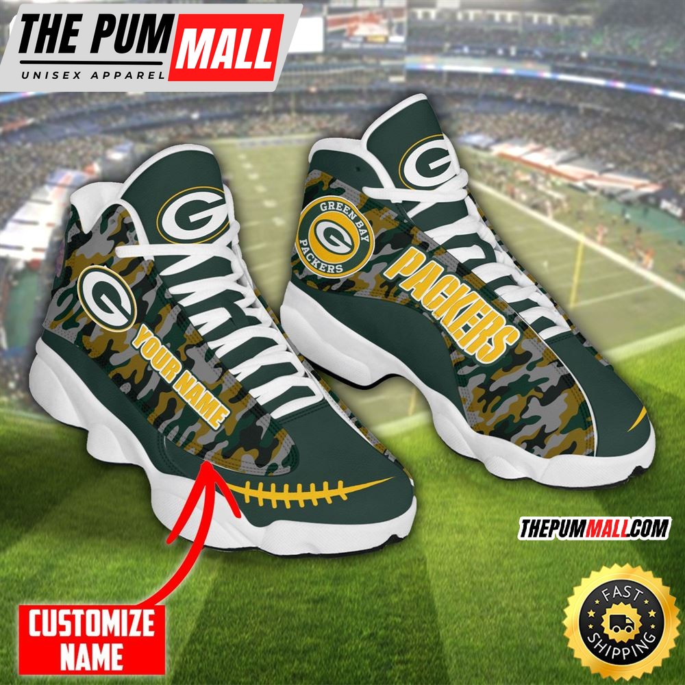 Personalized Nfl Kansas City Chiefs Camo Air Jd 13 Shoes