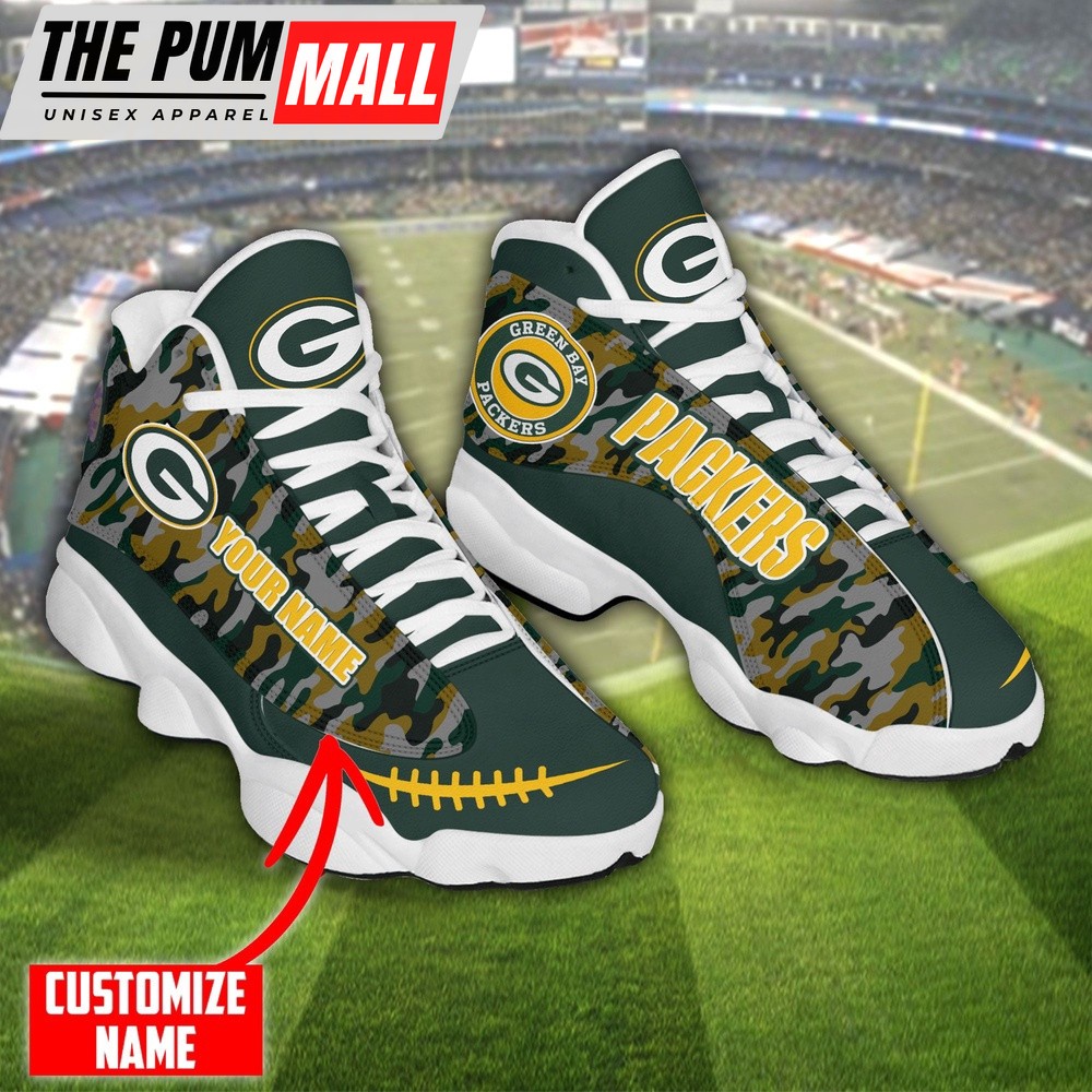 Personalized NFL Kansas City Chiefs Camo Air Jd 13 Shoes