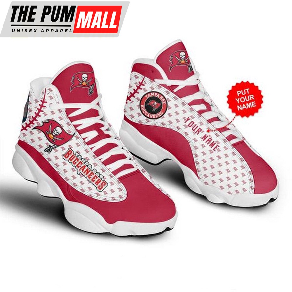 Personalized NFL Tampa Bay Buccaneers Football Team Air Jd 13 Shoes