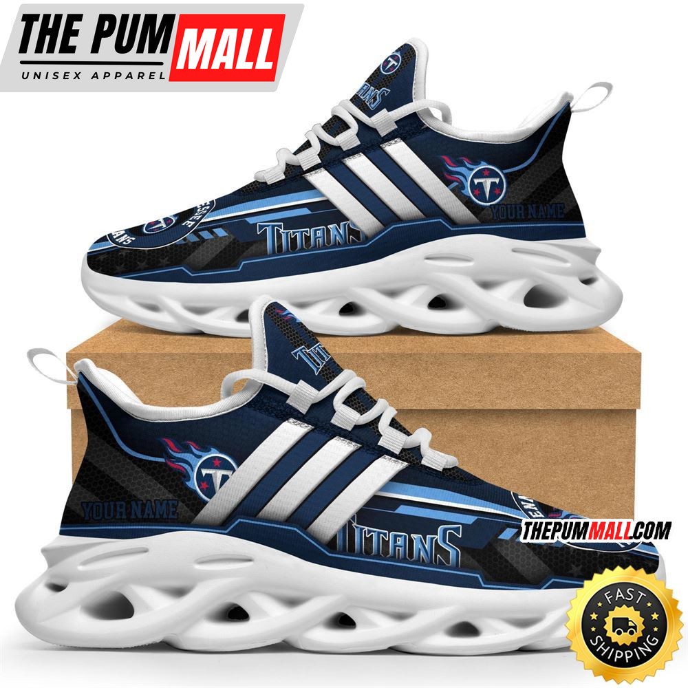 Personalized NFL Tennessee Titans Sneaker Max Soul Shoes The Perfect sports Gift For Fans