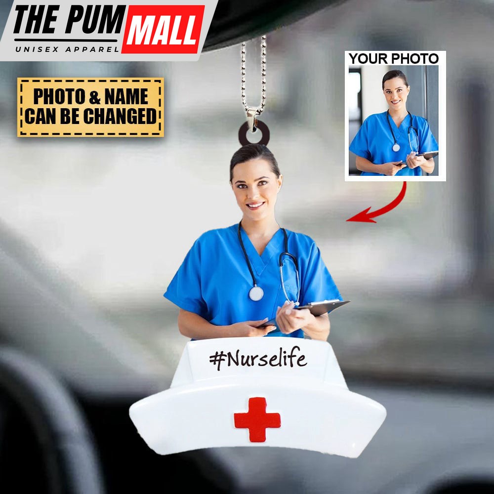 Personalized Nurse Car Hanging Ornament Christmas Tree Ornaments, Gift For Nurse Limited Edition