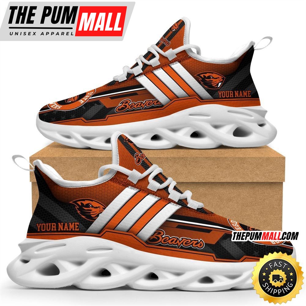 Personalized Oregon State Beavers Max Soul Shoes Sneakers Elevate Your Every Step