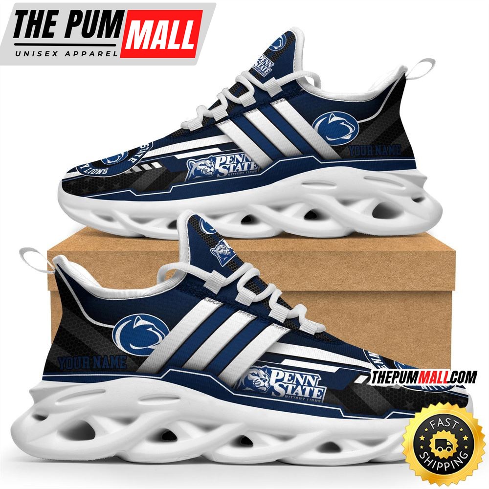 Personalized Penn State Nittany Lions Max Soul Shoes Sneakers Elevate Your Every Step