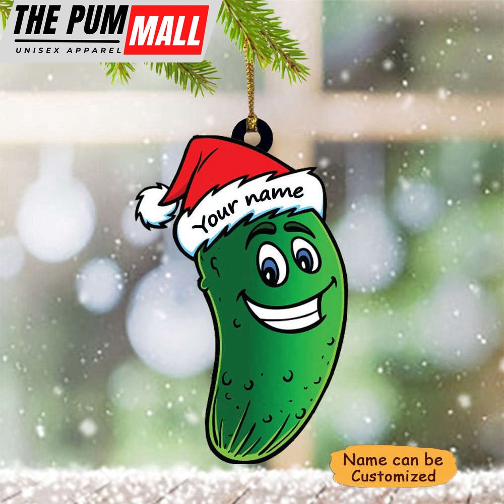 Personalized Pickle Christmas Ornament 2023 Pickle Christmas Tree Ornament Decorations Limited Edition