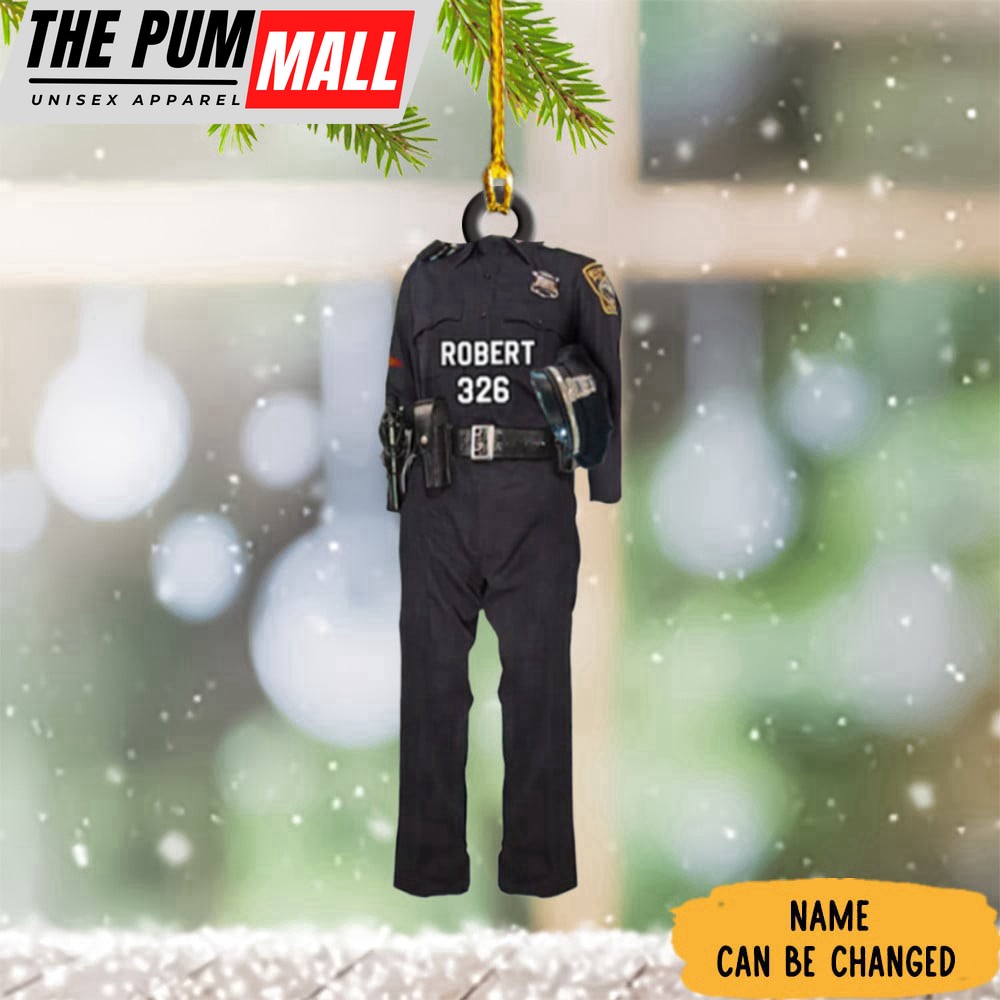 Personalized Police Christmas Ornaments 911 Dispatcher Christmas Ornaments Gift Limited Edition