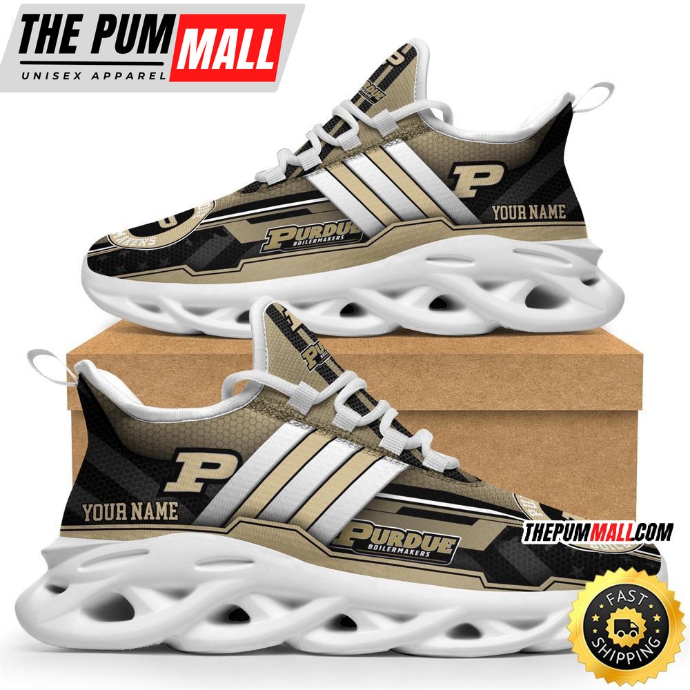 Personalized Purdue Boilermakers Max Soul Shoes Sneakers Elevate Your Every Step