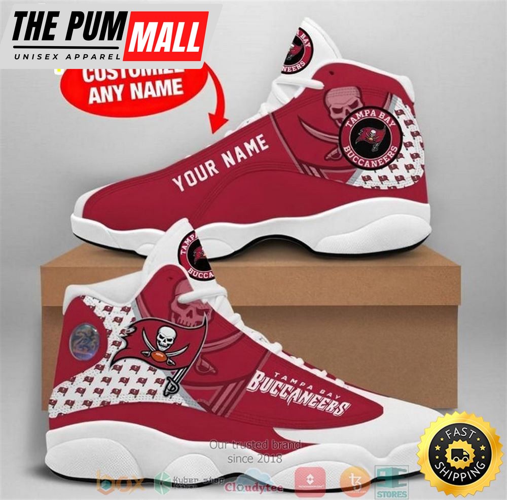 Personalized Tampa Bay Buccaneers Football Nfl 8 Air Jd 13 Sneaker Shoes