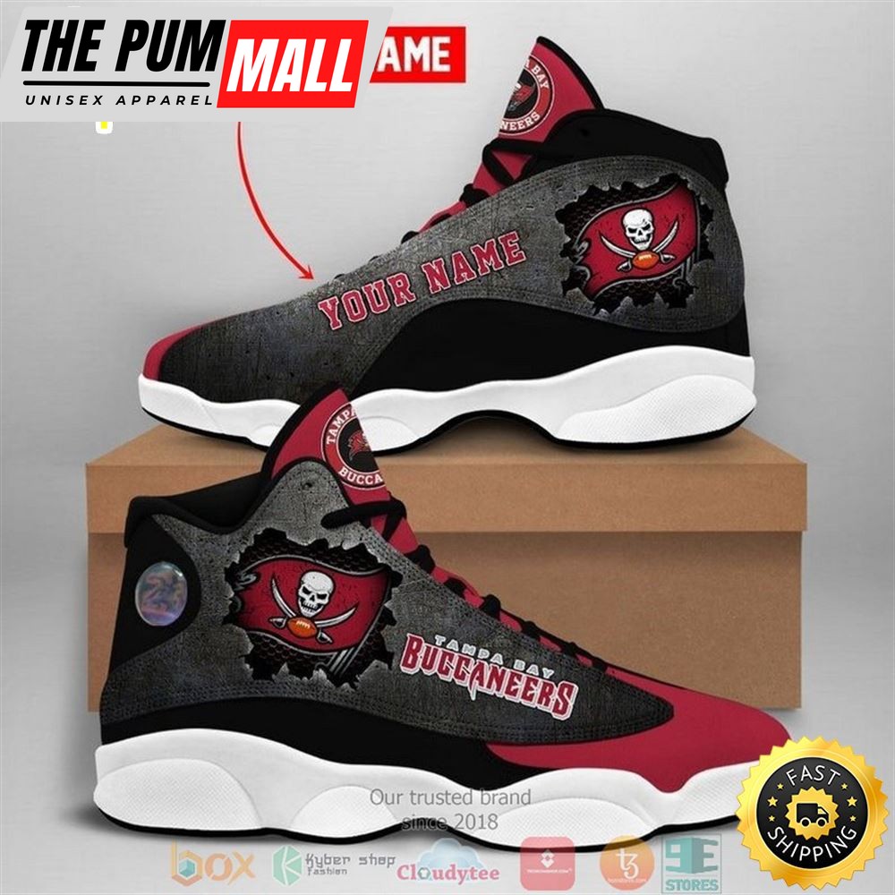 Personalized Tampa Bay Buccaneers Nfl Football Team 2 Air Jd 13 Sneaker Shoes 2