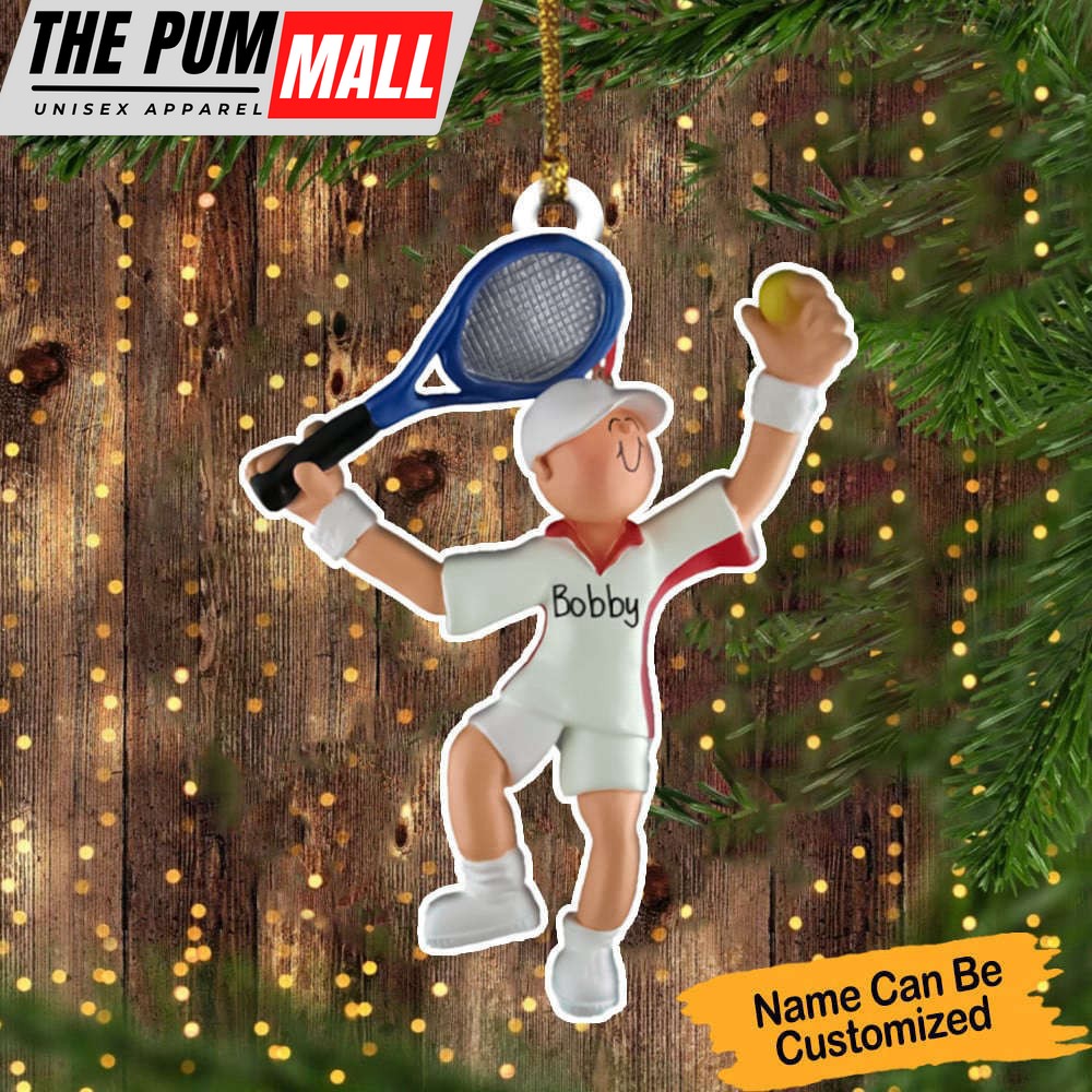 Personalized Tennis Christmas Ornament Tennis Player Christmas Ornament Decoration Gifts Limited Edition