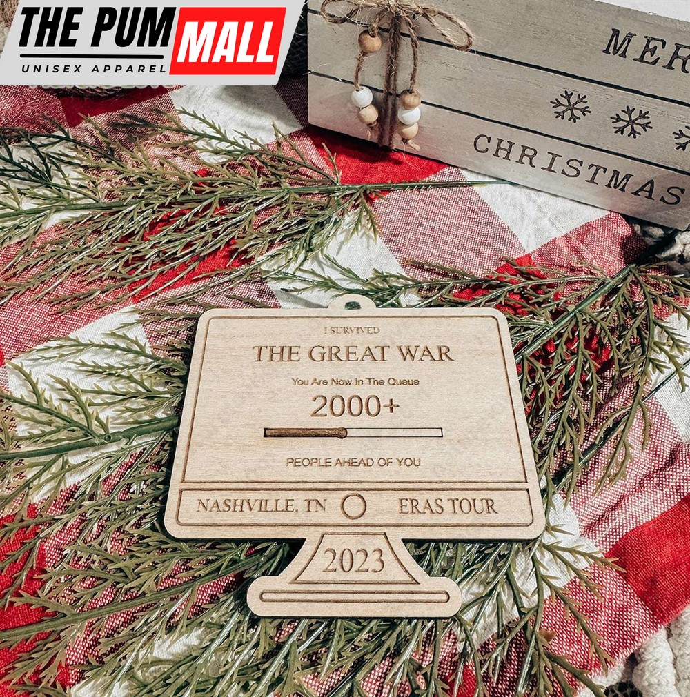 Personalized The Eras Tour Taylor Swift Ornament The Great War Concert Fan Gift Limited Edition