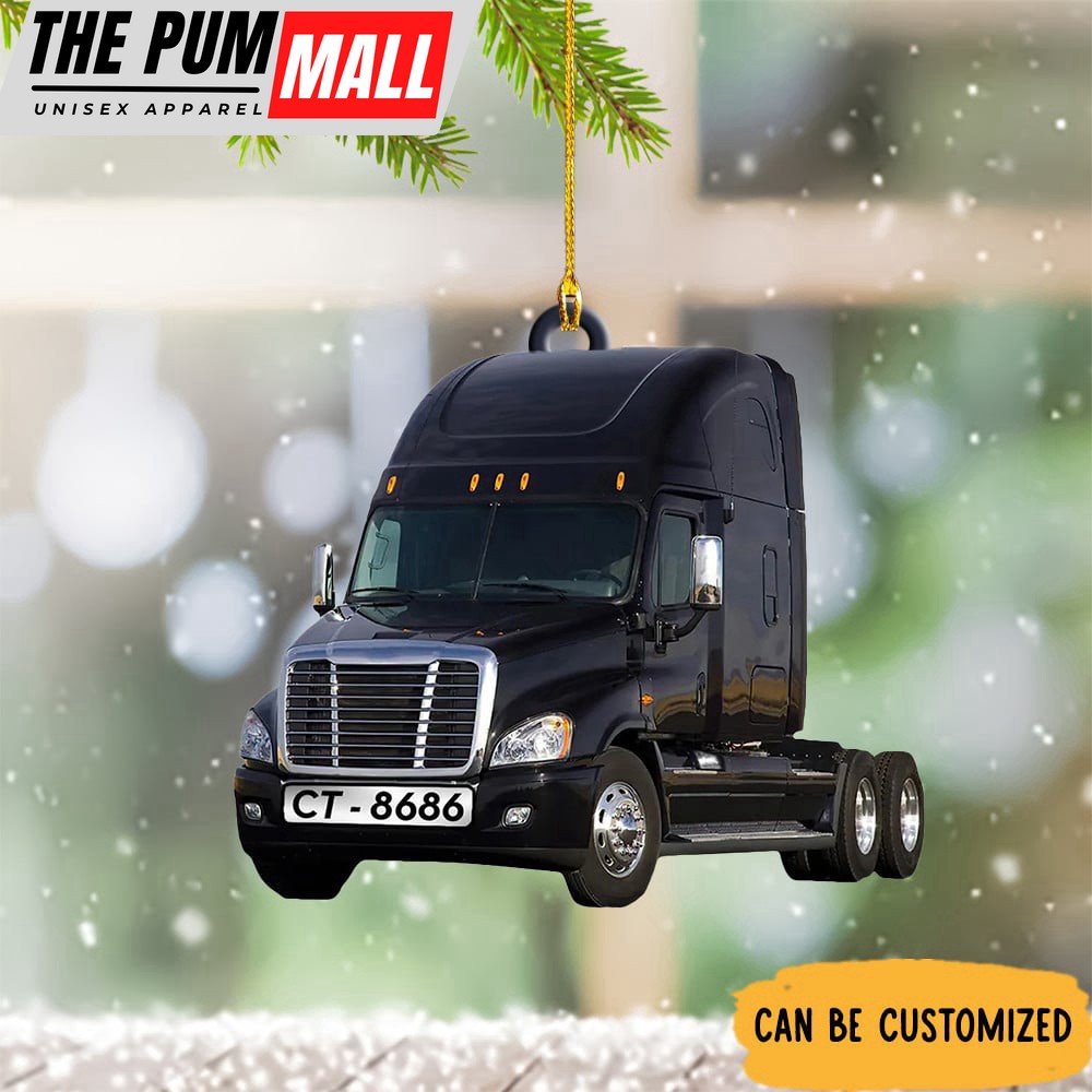 Personalized Truck Christmas Ornament Hanging Tree Xmas Decorations Gifts For Trucker Limited Edition