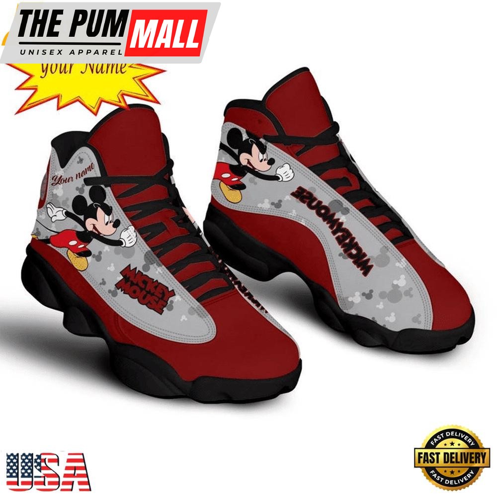 Personalized – Ver2 Mickey Mouse Personalize Jd13 Sneaker Shoes
