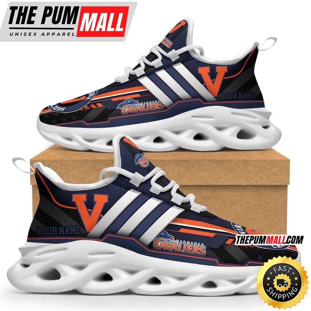Personalized Virginia Cavaliers Max Soul Shoes Sneakers Elevate Your Every Step