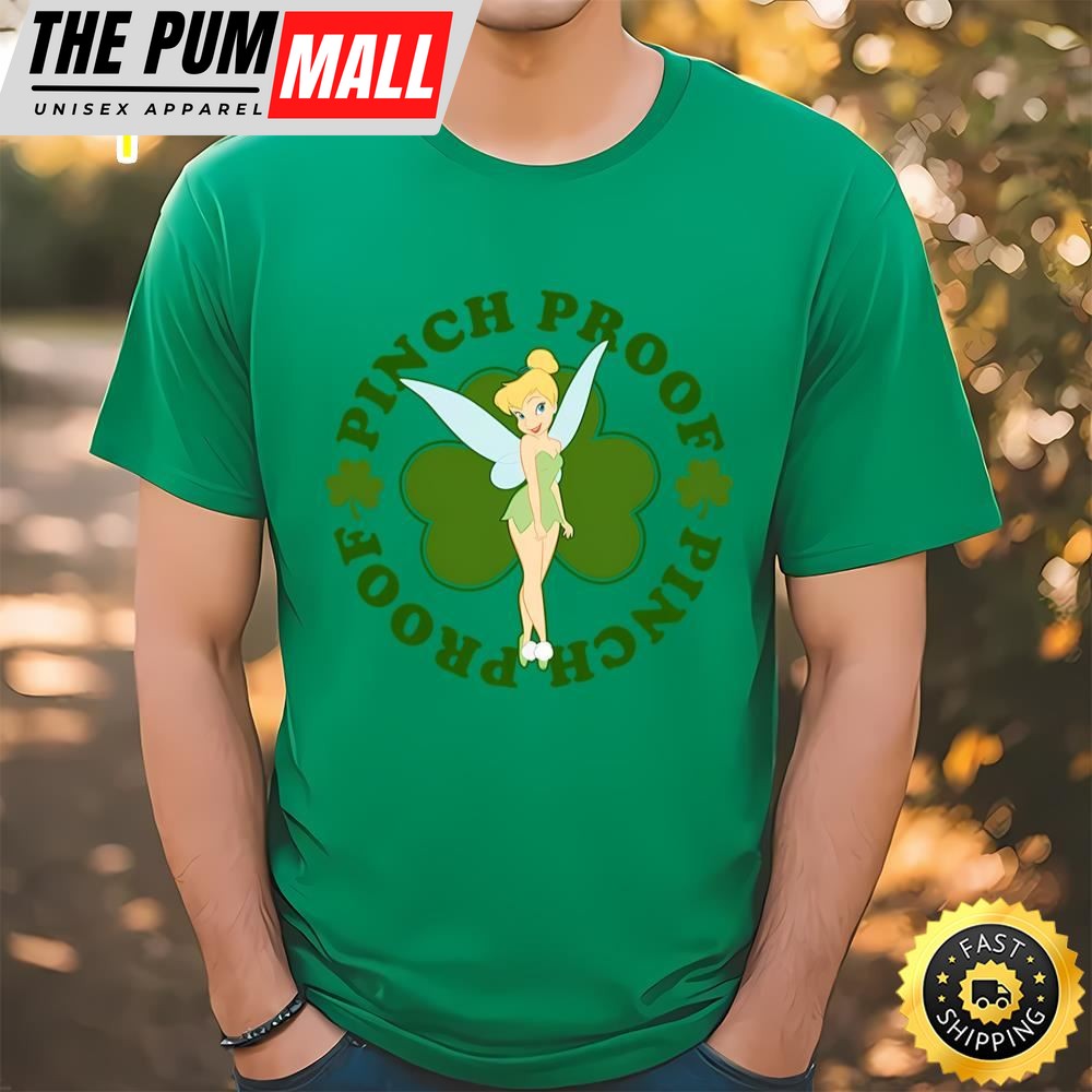 Peter Pan St. Patricks Day Pinch Proof Tinkerbell T-Shirt
