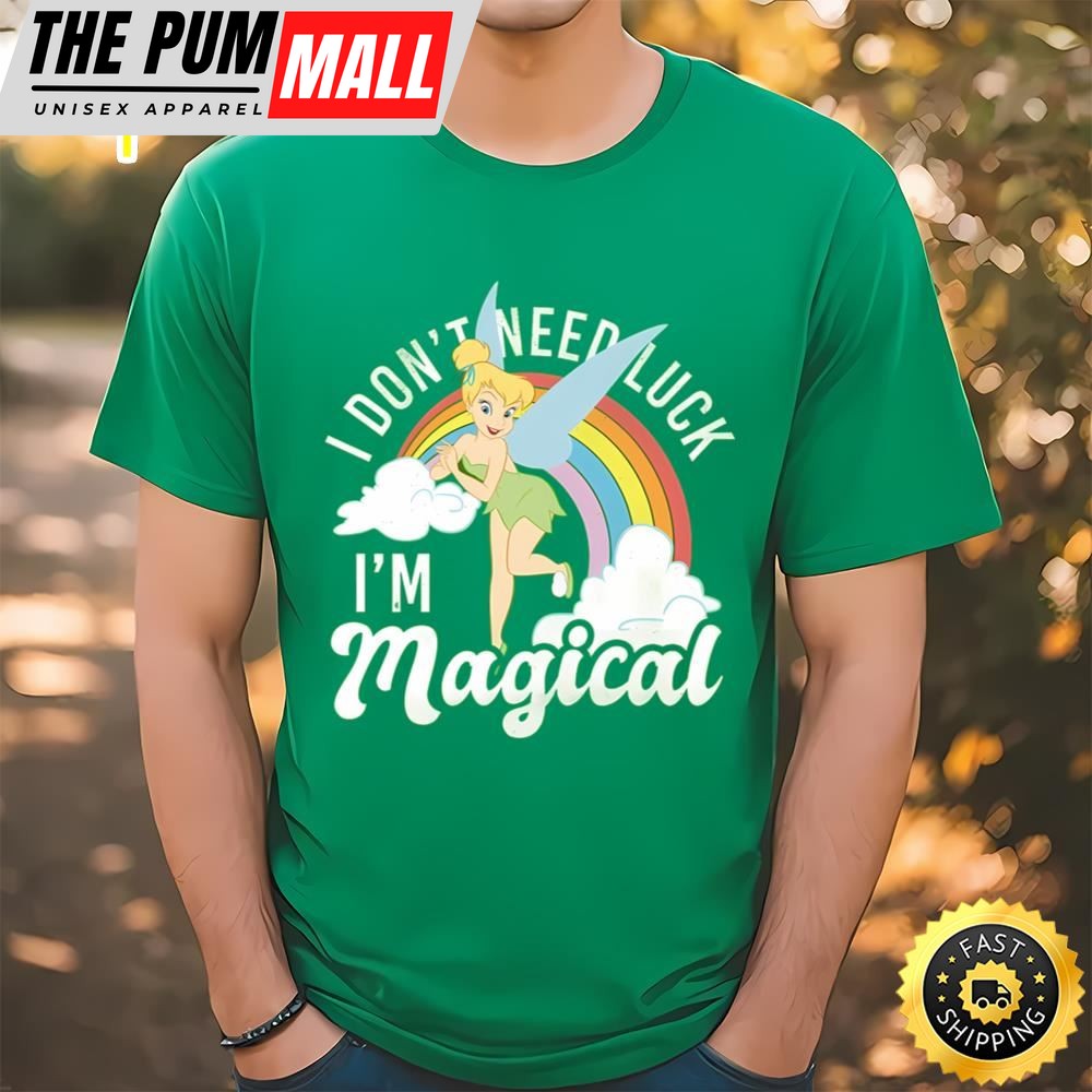 Peter Pan St. Patricks Day Tinkerbell I Dont Need Luck Im…