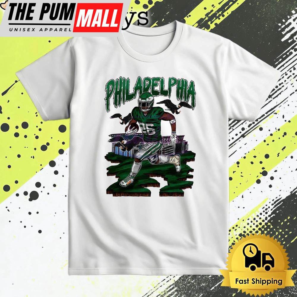 Philadelphia Eagles Barkley Bird Gang Saquon Barkley T Shirt