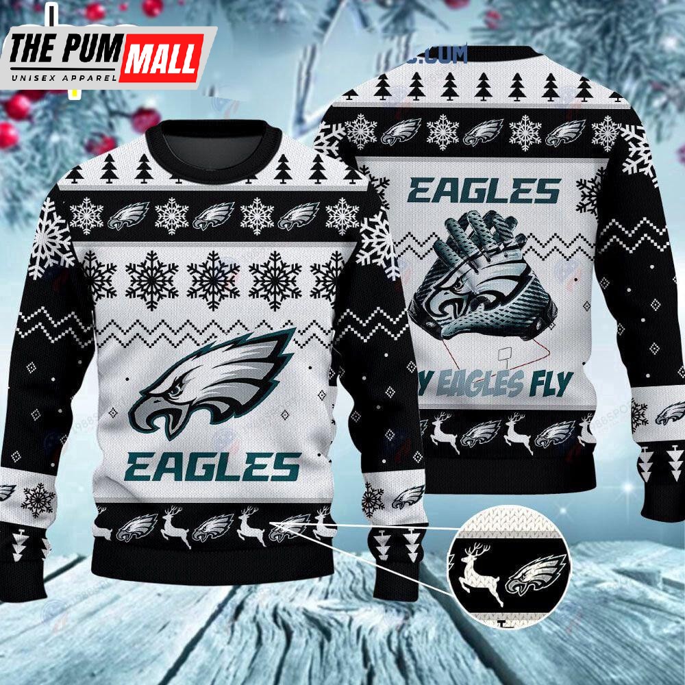 Philadelphia Eagles Fly Eagles Fly Christmas Ugly Sweater