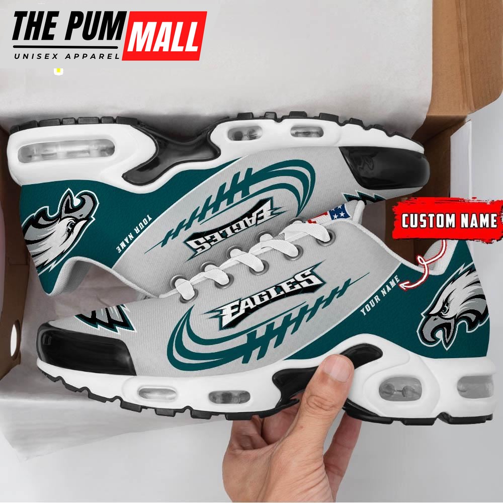 Philadelphia Eagles Football Custom NFL Sport Max Plus Shoes