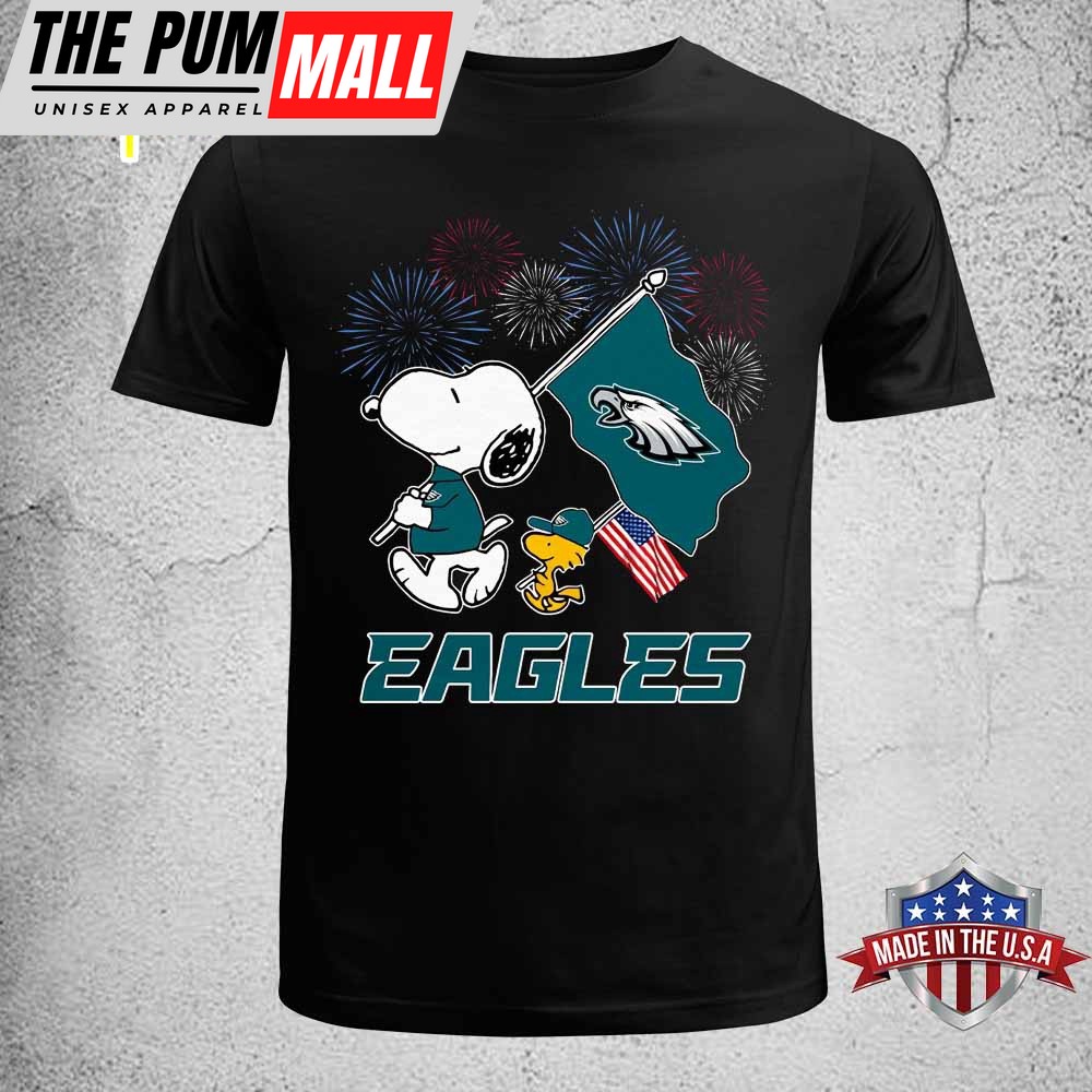 Philadelphia Eagles Happy 4th Of July Independence Day Unisex T-Shirt