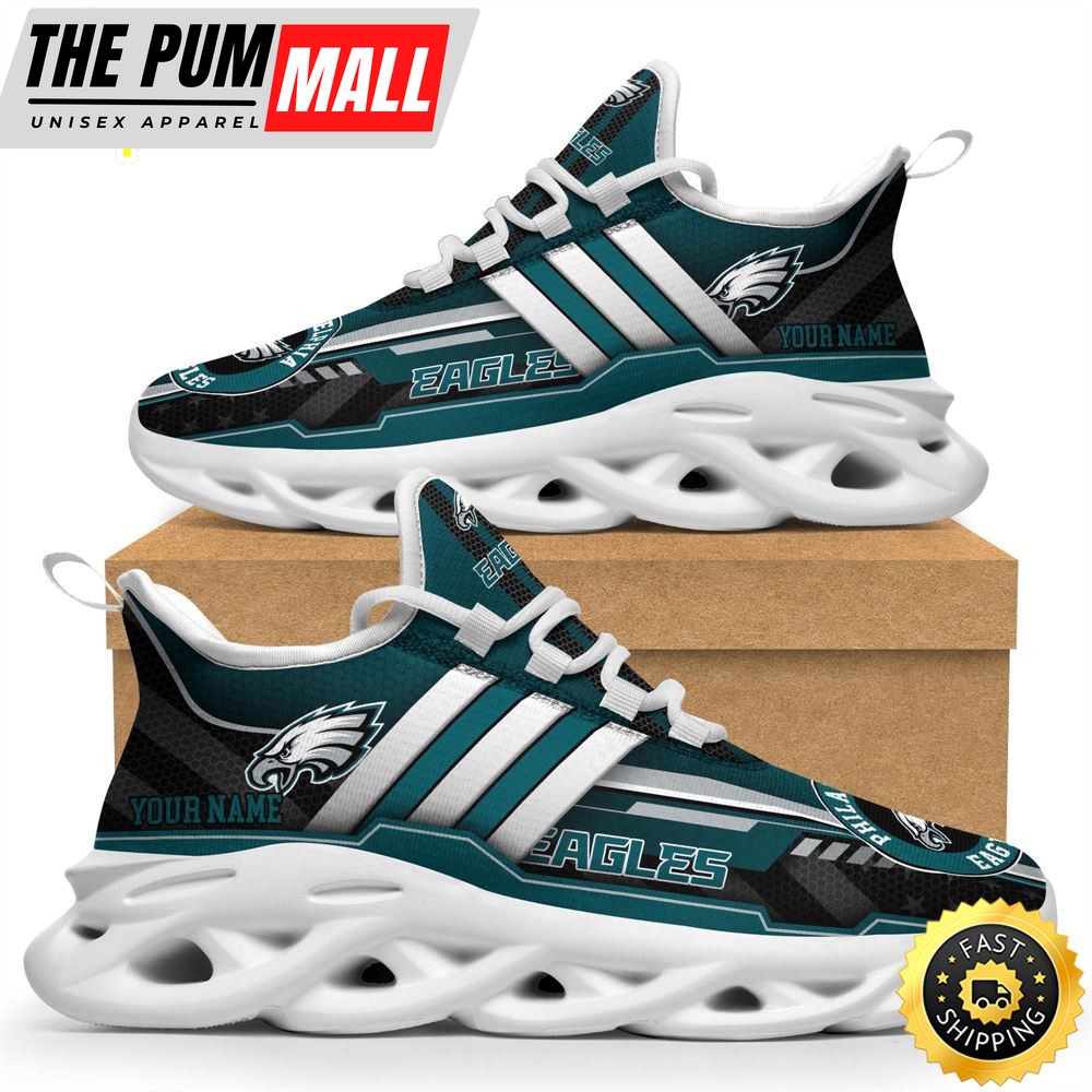 Philadelphia Eagles Max Soul Sneakers Trending Summer