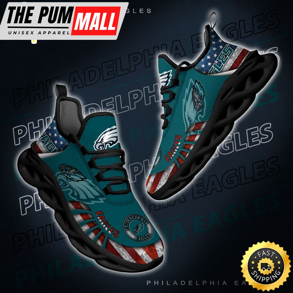 Philadelphia Eagles NFL Clunky Shoes New Style For Fans