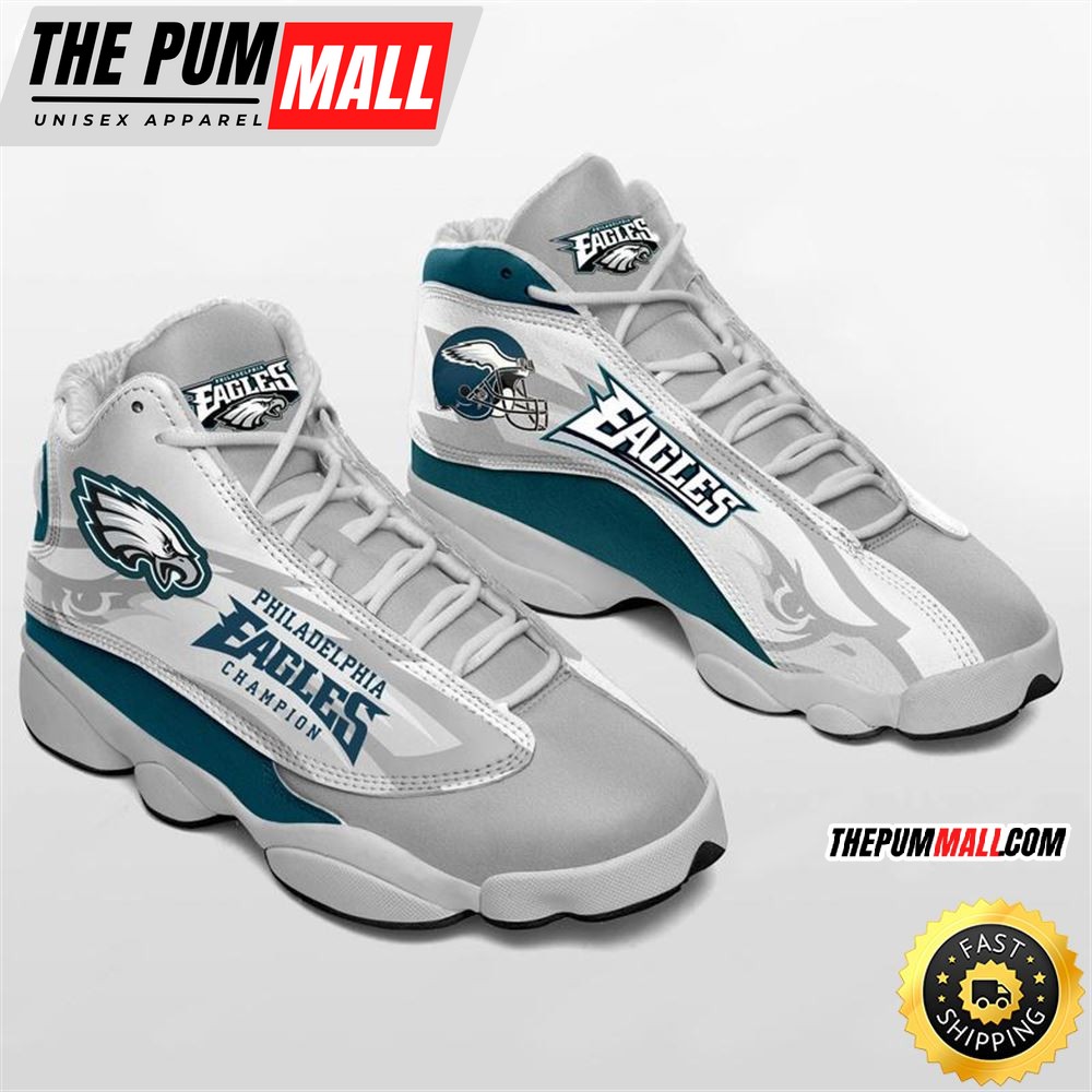 Philadelphia Eagles Nfl Ver 1 Air Jd 13 Sneaker