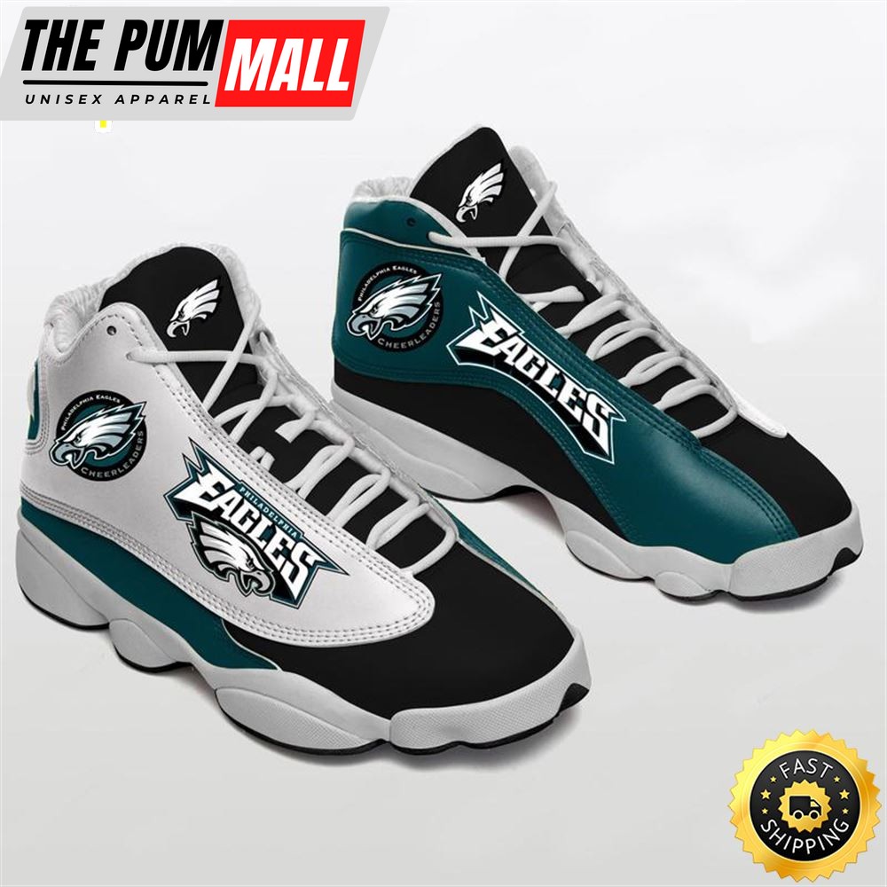 Philadelphia Eagles Nfl Ver 2 Air Jd 13 Sneaker