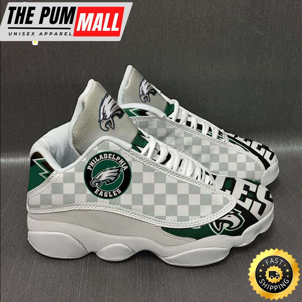 Philadelphia Eagles Nfl Ver 3 Air Jd 13 Sneaker