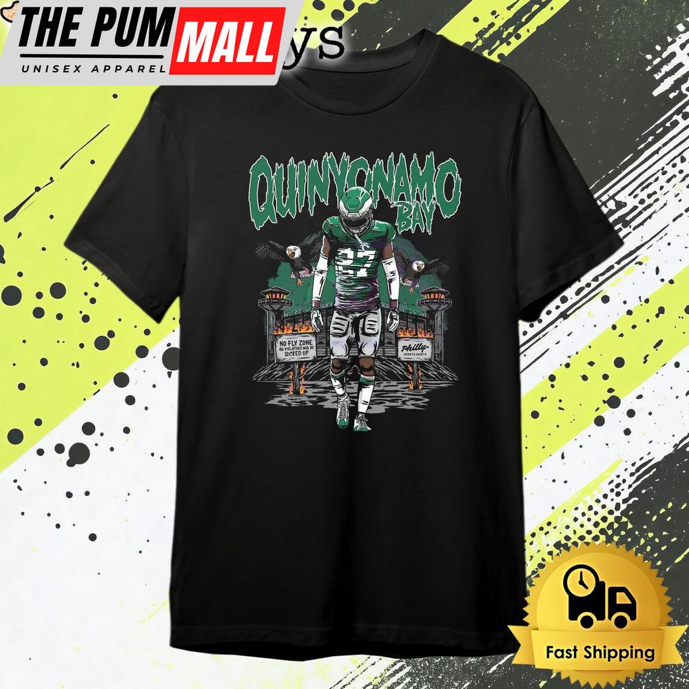 Philadelphia Eagles Quinyon Mitchell Quinyonamo Bay T Shirt