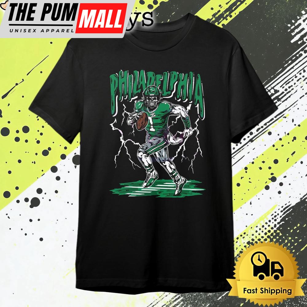 Philadelphia Eagles The New Breed Skelly Jalen Hurts T Shirt