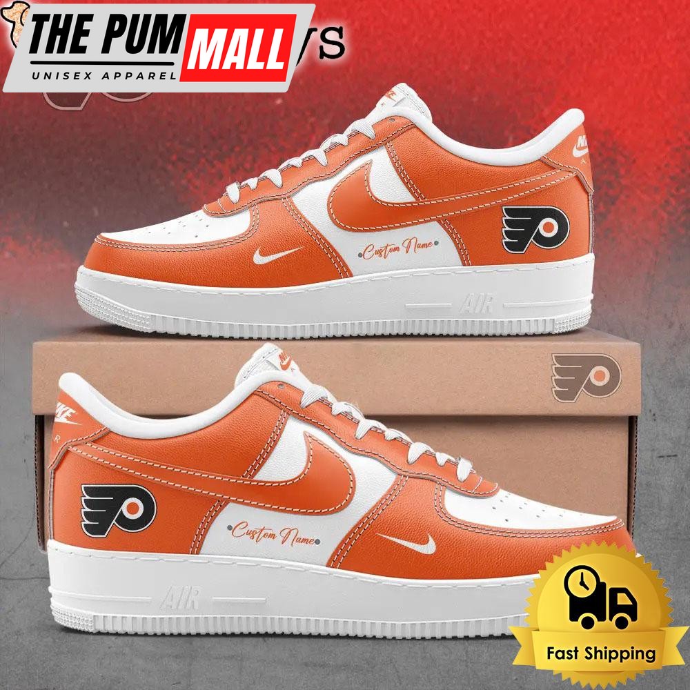 Philadelphia Flyers Custom Name For Fans Air Force 1 Shoes