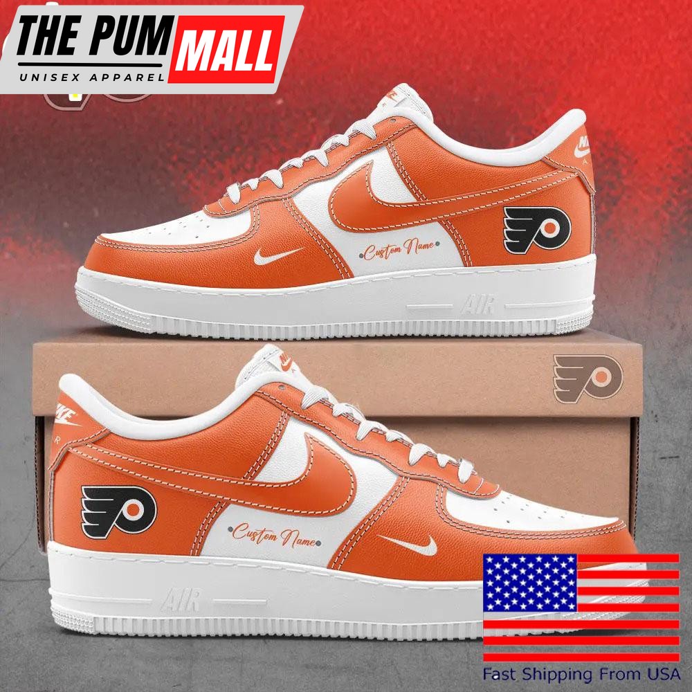 Philadelphia Flyers Custom Name For Fans Air Force 1 Shoes, Best Sneakers For Walking