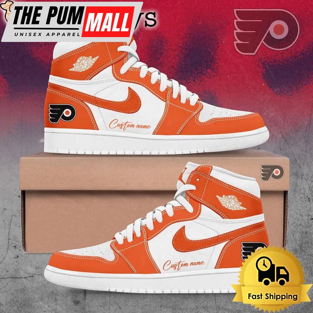 Philadelphia Flyers Custom Name For Fans Air Jd 1 Shoes