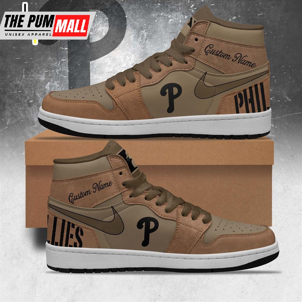 Philadelphia Phillies 2024 Armed Forces Day Aj1 Shoes