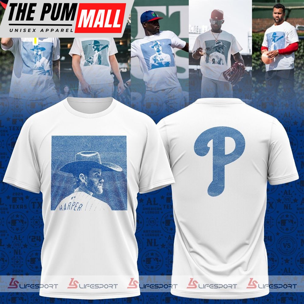 Philadelphia Phillies 2025 Bryce Harper New Shirt