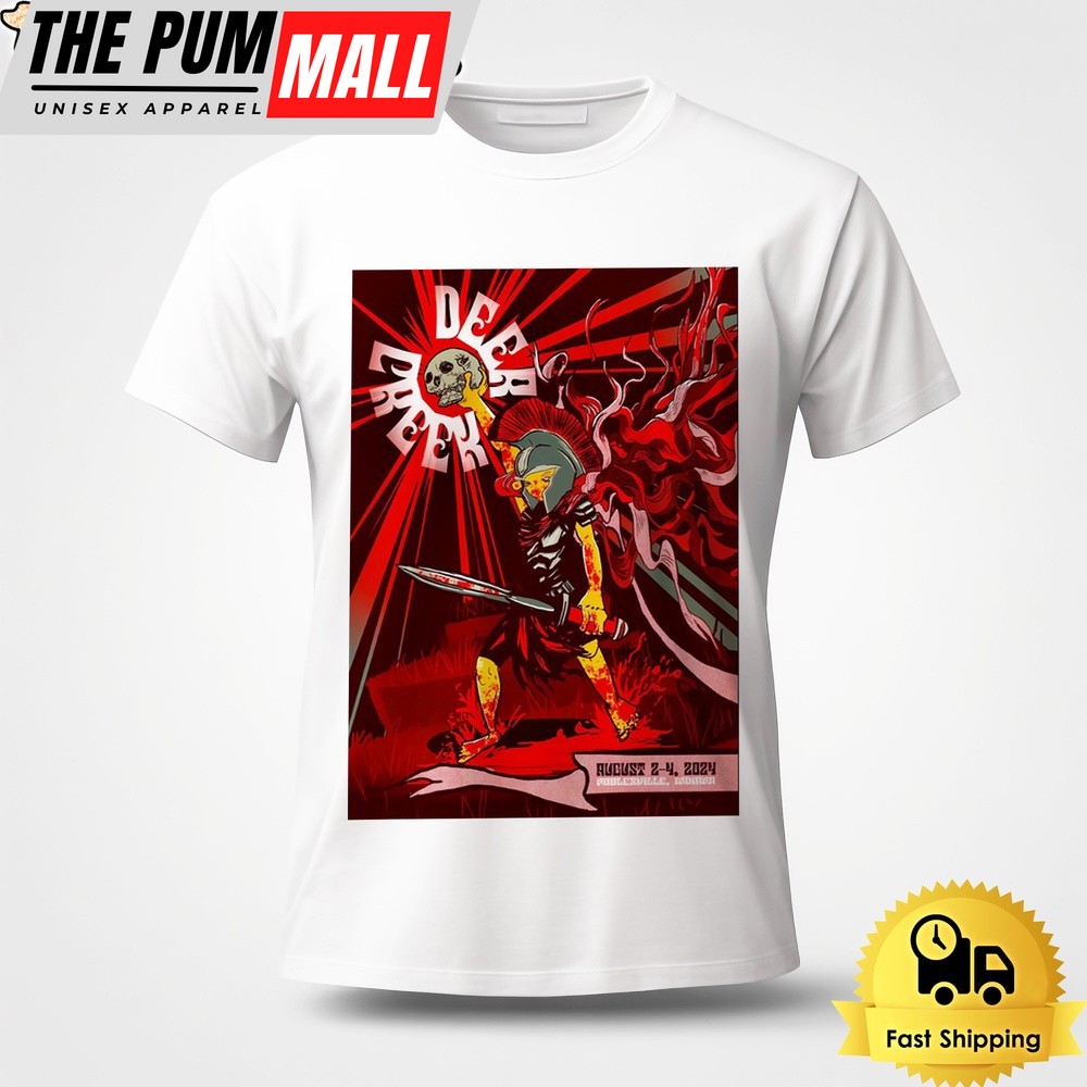 Phish Deer Creek Aug 2-4 2024 Noblesville IN Unisex T-Shirt