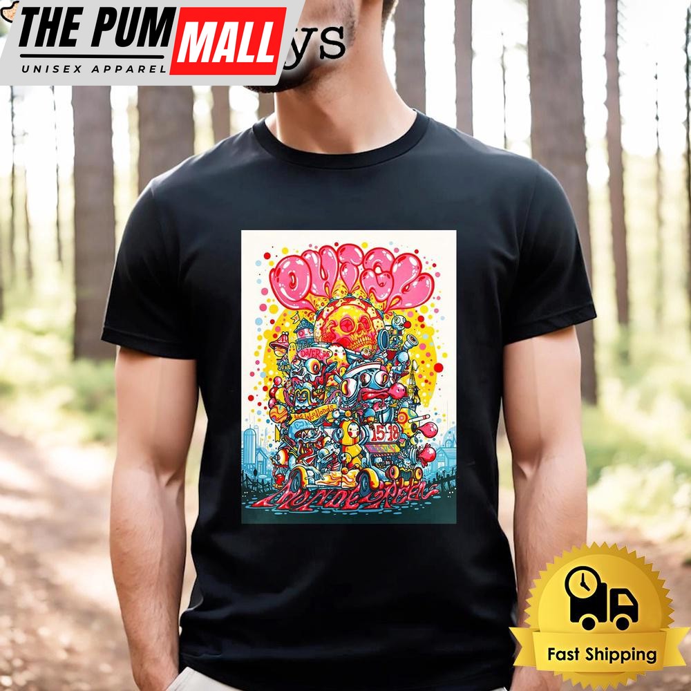 Phish Tour At The Woodlands In Dover DE On August 15-18 2024 Unisex T-Shirt