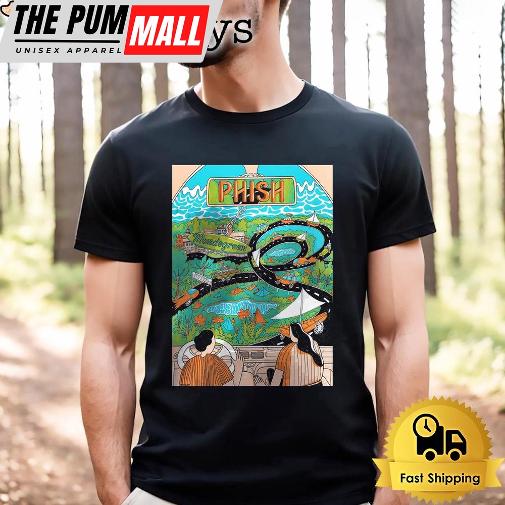 Phish Tour In Dover DE On August 15-18 2024 Unisex T-Shirt