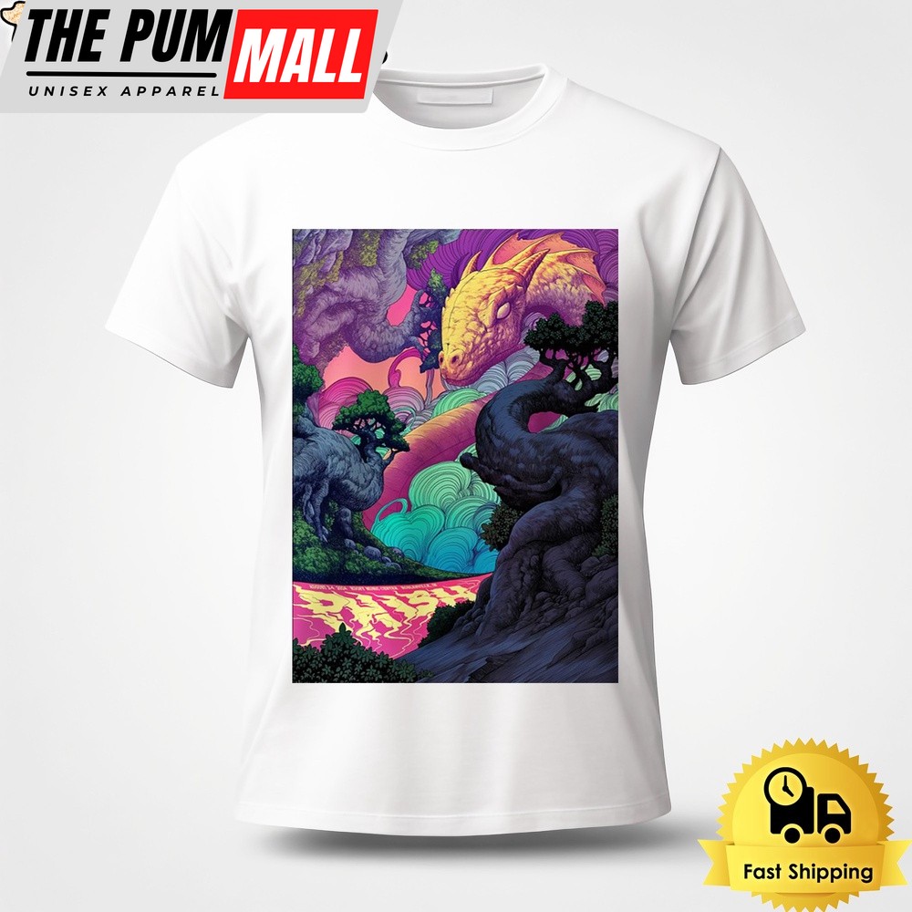 Phish Tour On Aug 2-4 2024 Ruoff Music Center In Noblesville IN Unisex T-Shirt