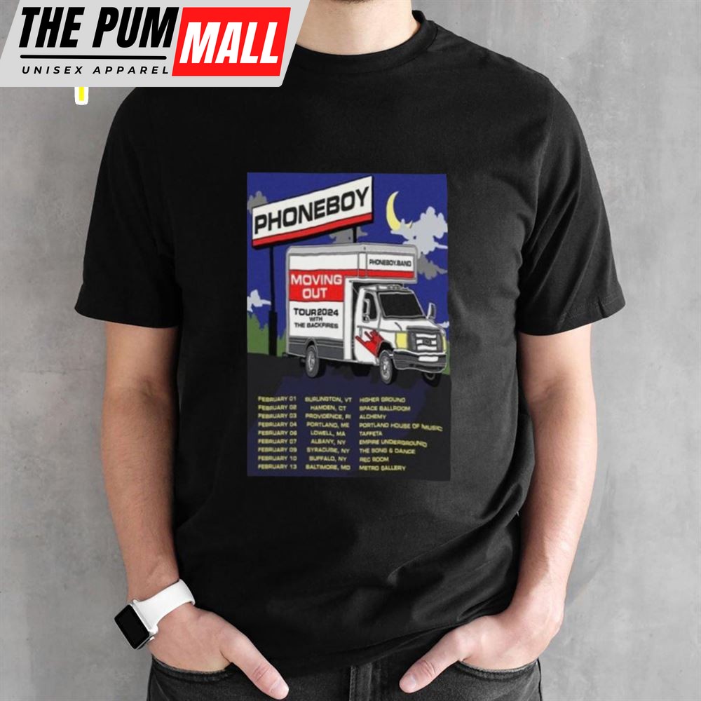 Phoneboy February Tour 2024 Shirt